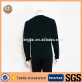 Fashion wholesale knitted 100% wool sweater